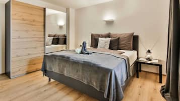 Apartamento | 2 dormitorios, mobiliario individual, ropa de cama