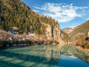Vista desde la propiedad