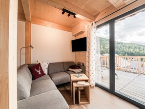 Living room - Chalet in Hohentauern Near Ski Lift (Hohentauern)