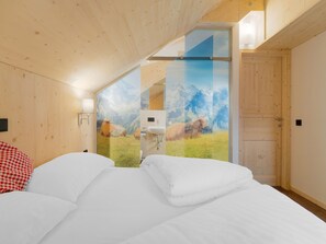 Chalet | 4 makuuhuonetta, yksilöllisesti kalustettu, vuodevaatteet