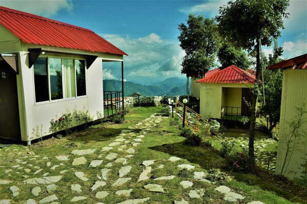 Fachada de la propiedad