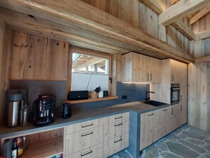 Chalet | Cuisine privée | Plaque de cuisson, lave-vaisselle