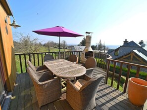 View from property - Holiday Home in Noiseux With BBQ Terrace (Somme-Leuze)