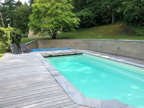 Indoor pool, outdoor pool
