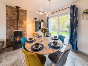 House | Dining - Holiday Home in Noiseux With Fenced Garden (Somme-Leuze)