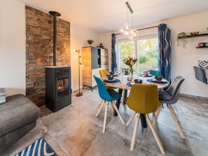 House | Dining - Holiday Home in Noiseux With Fenced Garden (Somme-Leuze)