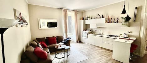 Smart-tv en een stereo