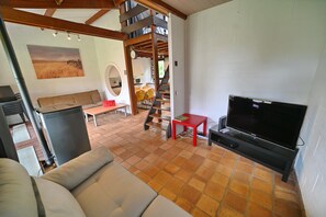 Bungalow | Living room - Bungalow Next to the Lac de Vallee de Rabais (Virton)