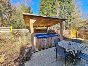 Balcony - Chalet Near Durbuy With Garden & BBQ (Durbuy)