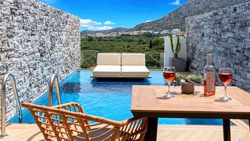 Design Apartment, 1 Bedroom, Private Pool, Sea View