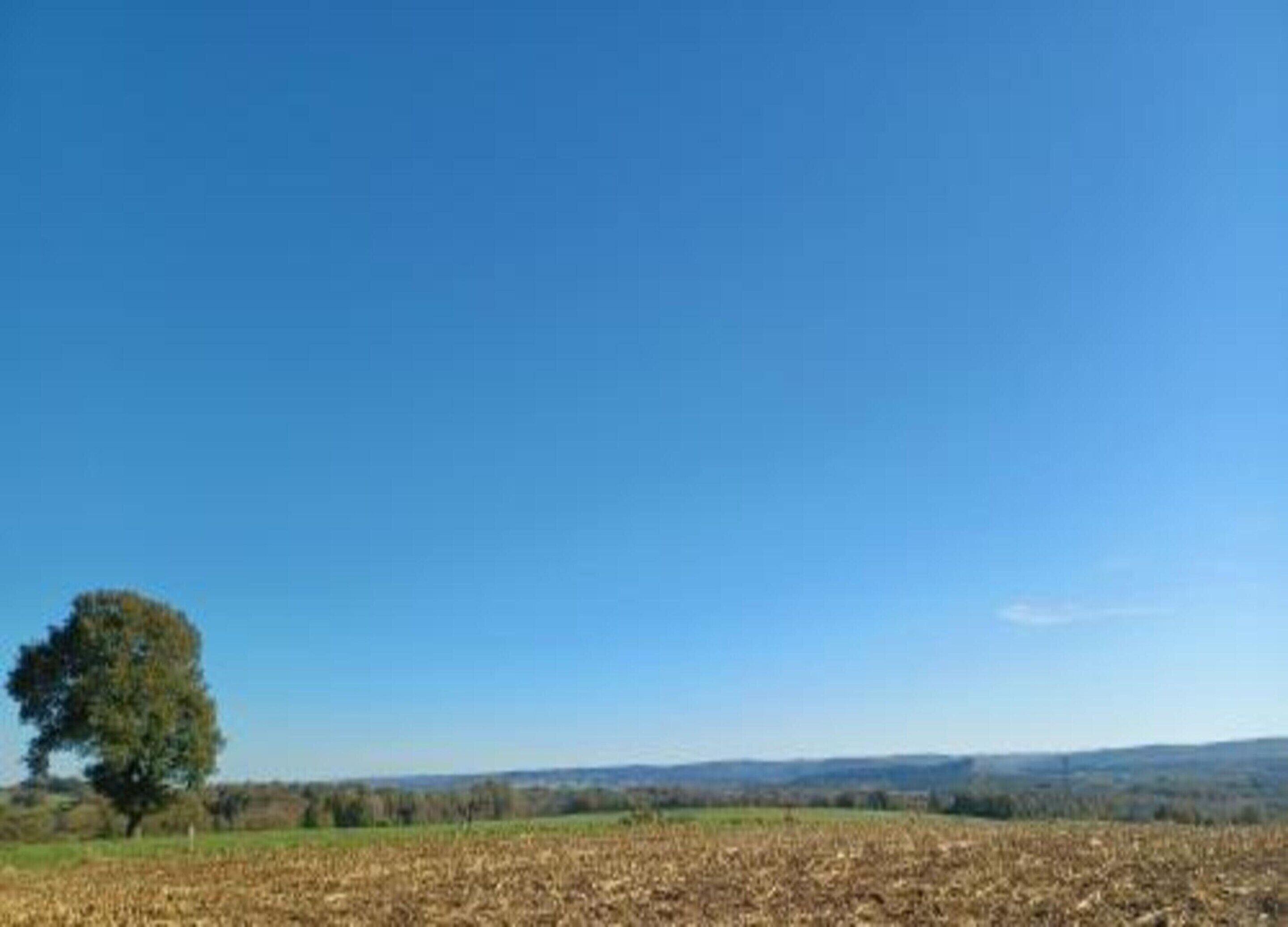 Blick von der Unterkunft