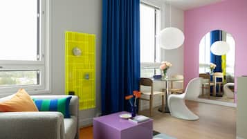 Artisan studio | Individually decorated, individually furnished, desk, blackout drapes