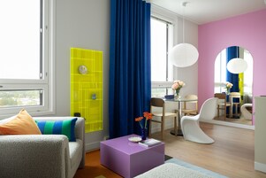 Artisan studio | Escritorio, cortinas opacas, sistema de insonorización