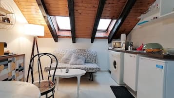 Penthouse Majestueux | 1 chambre, literie hypoallergénique, couette en duvet d'oie