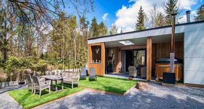 Holiday Home in Biron With Barrel Sauna