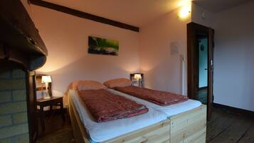 6 chambres, ameublement personnalisé