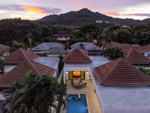 Aerial view - Oriental 3br Pool Villa (Rawai)