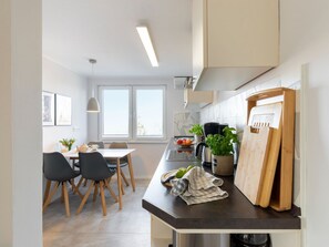 Private kitchen - Holiday Home on the Mountain With Views (Ballenstedt)