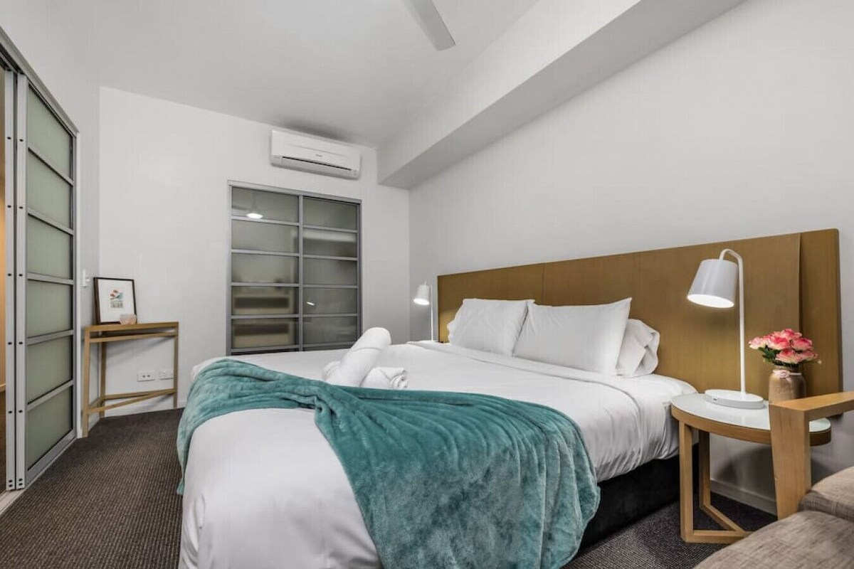 Executive-Apartment | Zimmersafe, individuell dekoriert, individuell eingerichtet