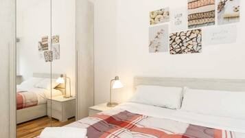 2 camere, ferro/asse da stiro, lenzuola