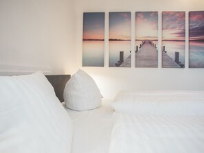 Apartamento | 1 quarto, roupa de cama