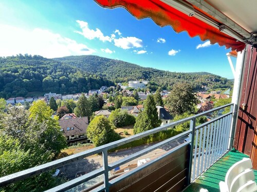 Compact Apartment in Bad Herrenalb With Forest Views