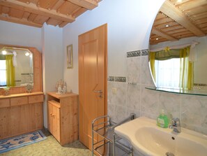 Apartment | Bathroom - Ferienwohnung im Bayerischen Wald mit Sauna (Drachselsried)