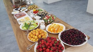 朝食ビュッフェ