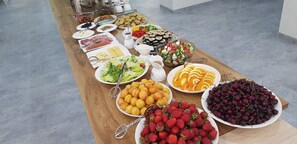 Frokostbuffé er inkludert hver dag