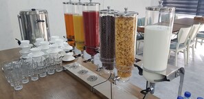 Petit déjeuner buffet compris tous les jours