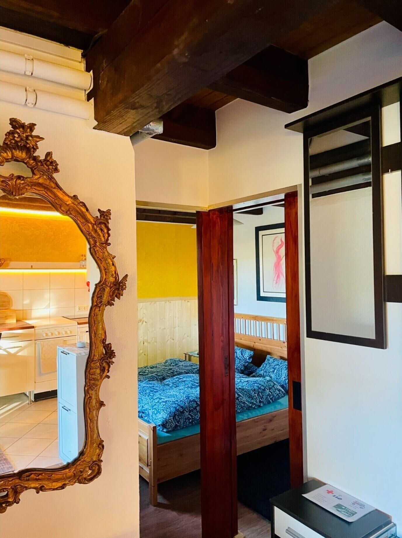 獨棟房屋 | 2 間臥室、布置獨特、熨斗/熨衣板、床單