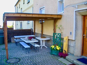 Apartment | Balcony - Apartment in the Fichtelgebirge Mountains (Arzberg)