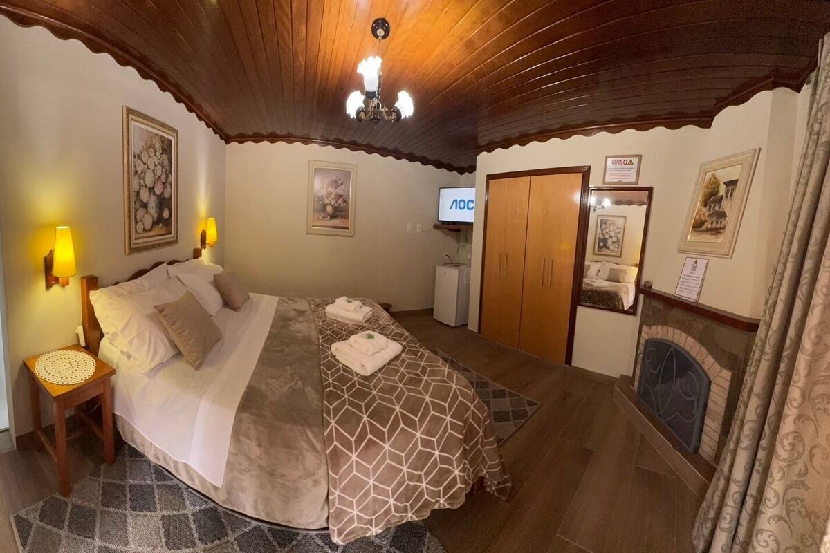 Apartamento standard com Hidromassagem Dupla | Wifi gratis y ropa de cama