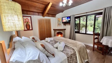 Chalé Master | Wifi gratis y ropa de cama