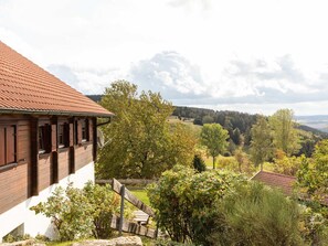 House | View from property - Holzferienhaus in Hinterrod mit Sauna (Eisfeld)