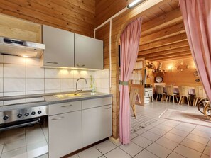 House | Private kitchen - Holzferienhaus in Hinterrod mit Sauna (Eisfeld)