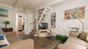 Cottage, Multiple Beds | Living area - Trelonie, a St Ives Traditional Fishermans Cottage (St Ives)