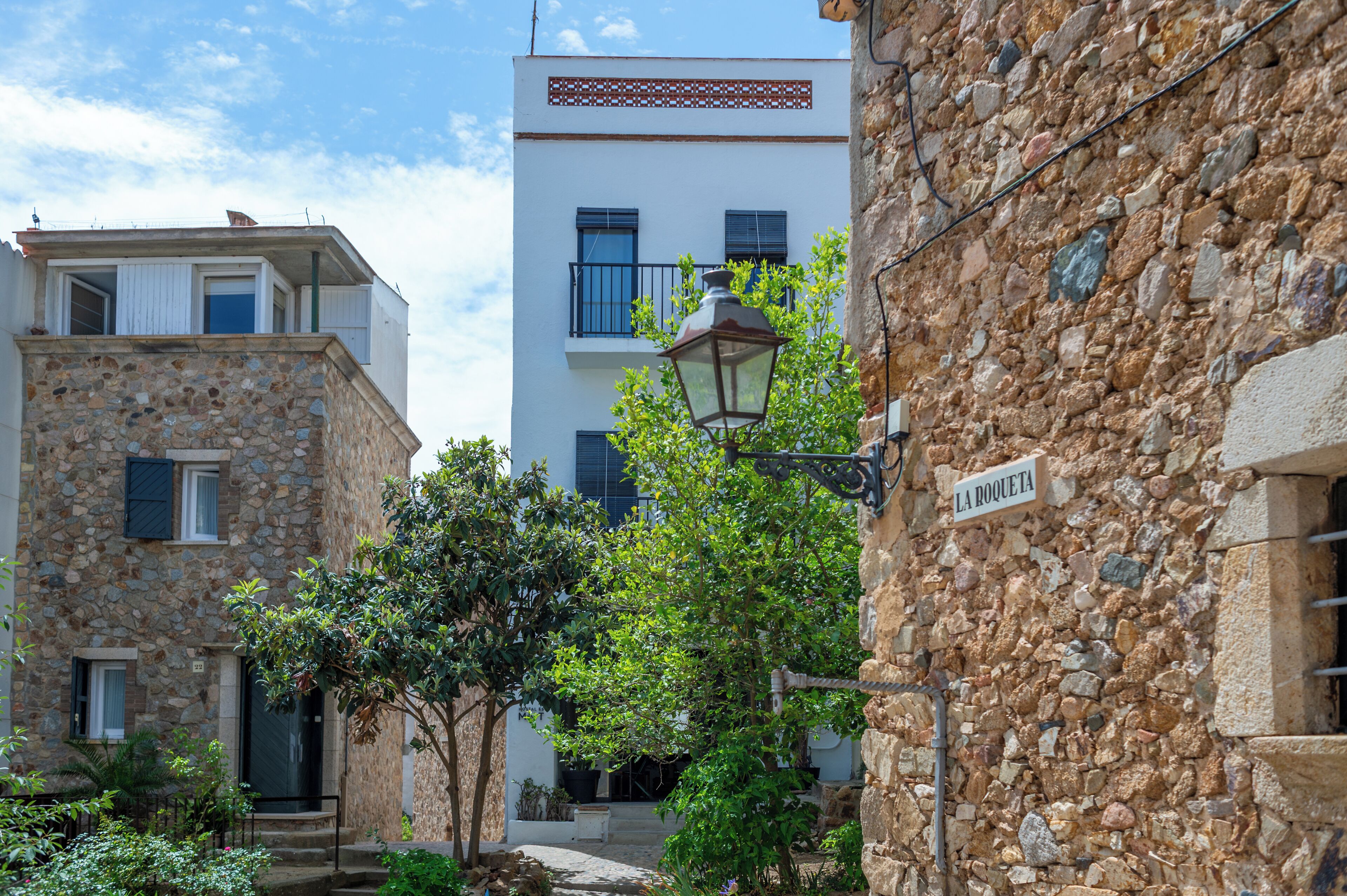 Voorkant van accommodatie