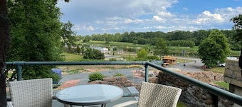 Sleeping in the Havenburg on the Elbe cycle path