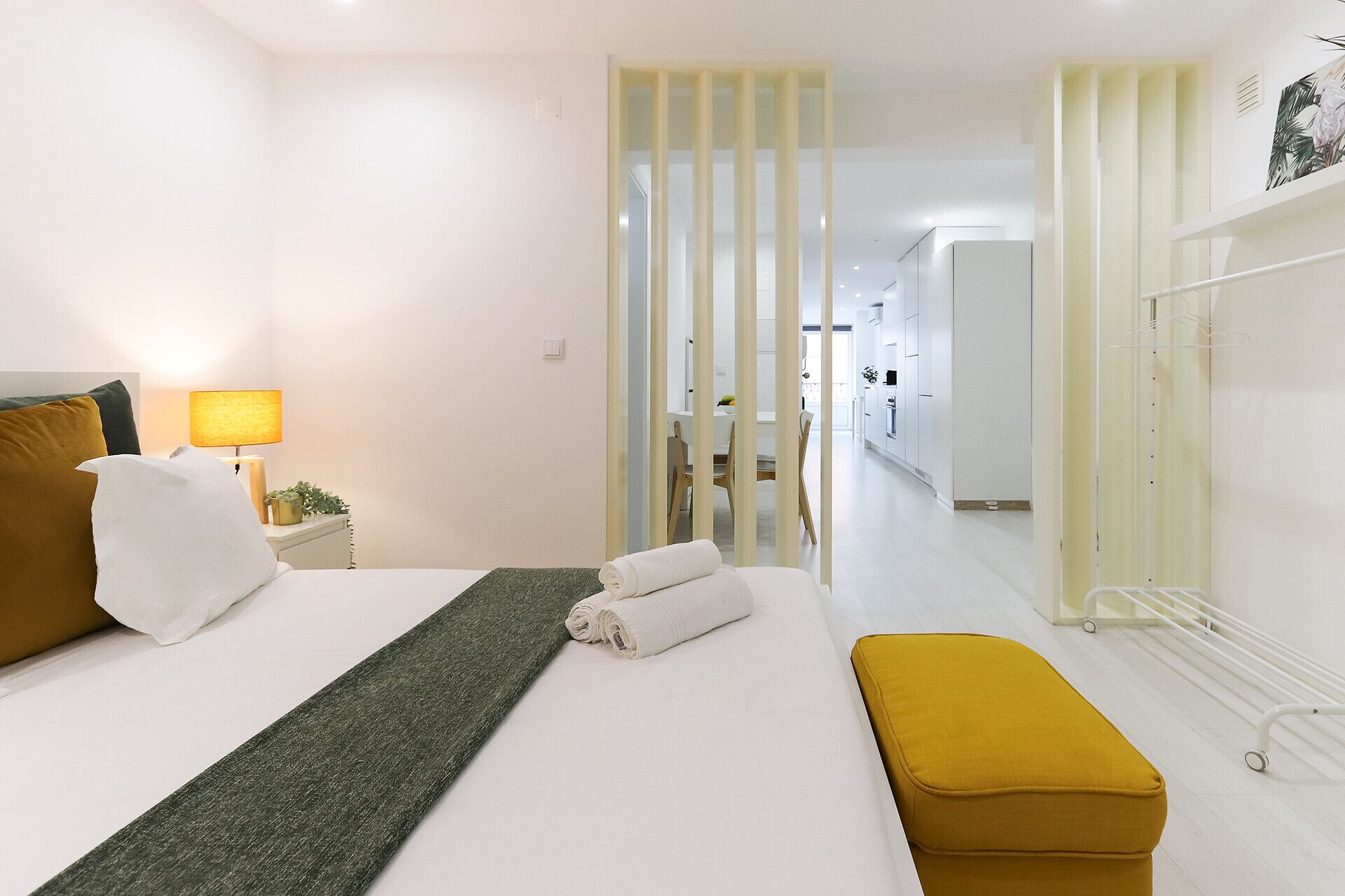 Studio, balkon | Beddengoed