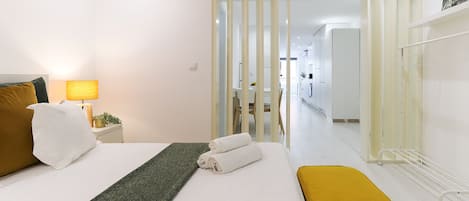 Studio, balkon | Beddengoed