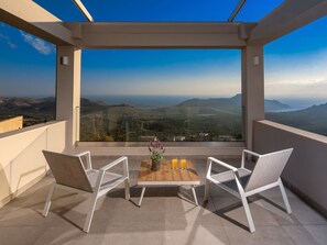 View from property - Villa in Mariou Near Plakias Beach (Agios Vasileios)