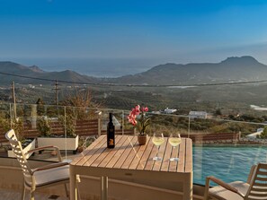 Villa | Exterior - Villa in Mariou With Pool Near Plakias Beach (Agios Vasileios)