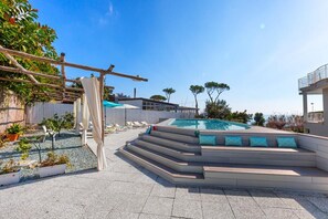 Außenpool, Liegestühle