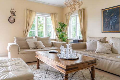Superior Villa | Living area | Flat-screen TV