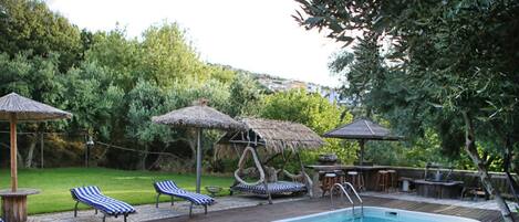 Seasonal outdoor pool