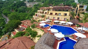 Aerial view - Hotel Plaza Tucan (Manzanillo)