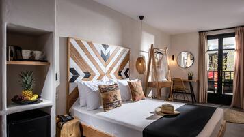 Chambre supérieure double | Coffre-fort, rideaux d’obscurcissement, système d’insonorisation