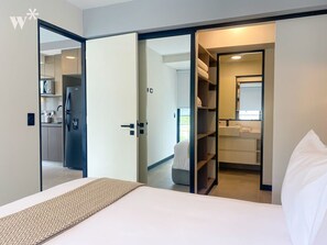 1 soverom, strykejern/-brett, wi-fi og sengetøy