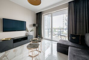 Living area - Dom & House - Apartments Bastion Wałowa (Gdansk)